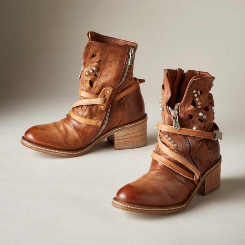 ♥️LAST FEW♥️🌿FREE PEOPLE/A.S.98 BOOTIES🌿 - Picture 3 of 8